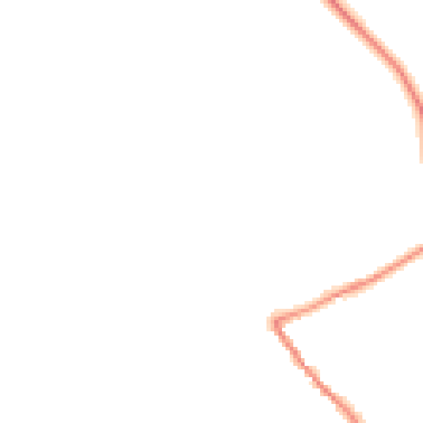 Night-time road noise heatmap for HG3 1AU