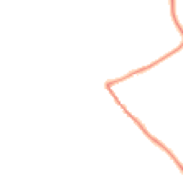 Night-time road noise heatmap for HG3 1BD