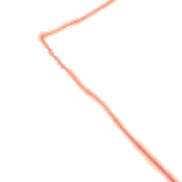 Night-time road noise heatmap for HG3 1BW
