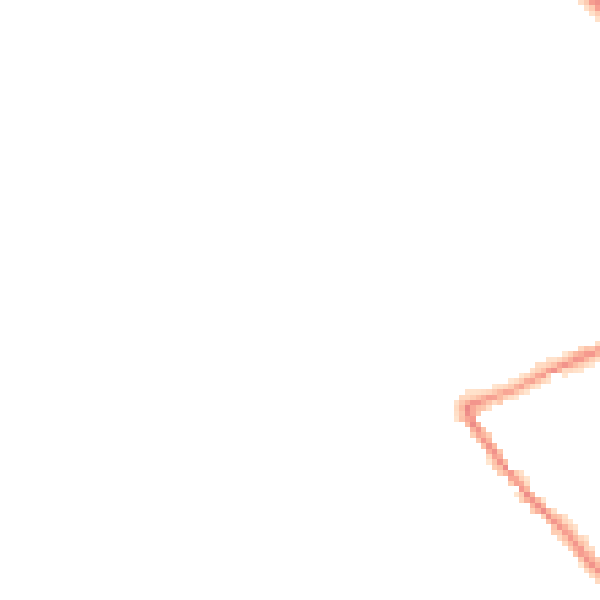 Night-time road noise heatmap for HG3 1DA