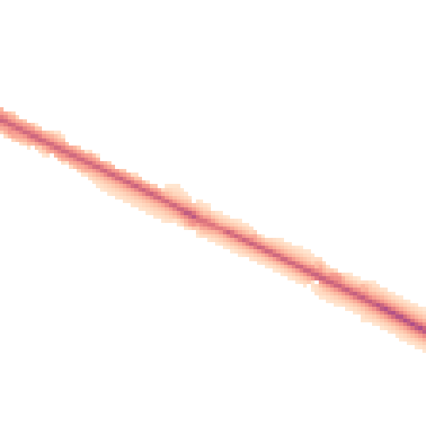 Night-time road noise heatmap for HG3 1DE