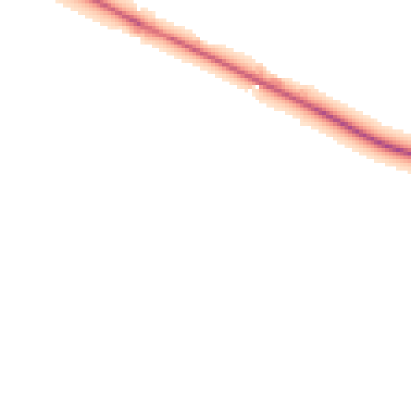 Night-time road noise heatmap for HG3 1DF