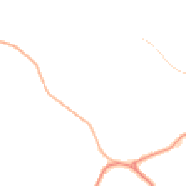 Daytime road noise heatmap for HG3 2PL