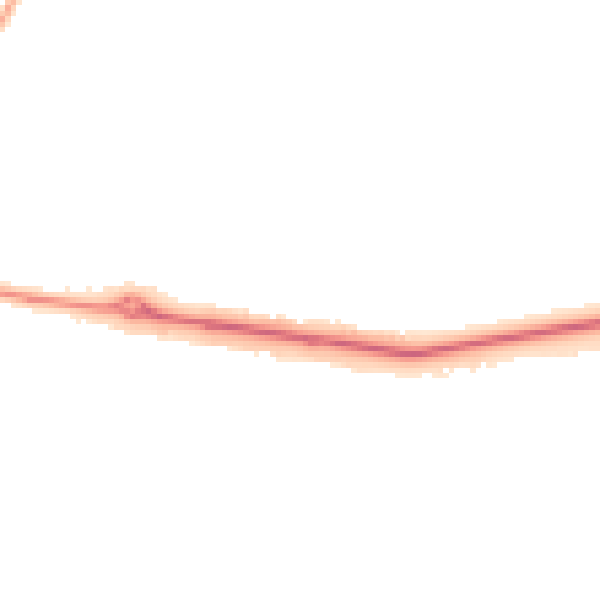 Night-time road noise heatmap for HG3 2YJ