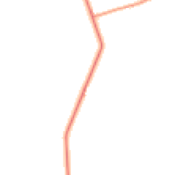 Daytime road noise heatmap for HG3 3BT