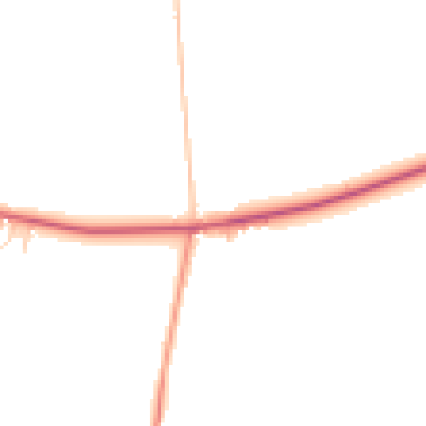 Daytime road noise heatmap for HG3 3EG