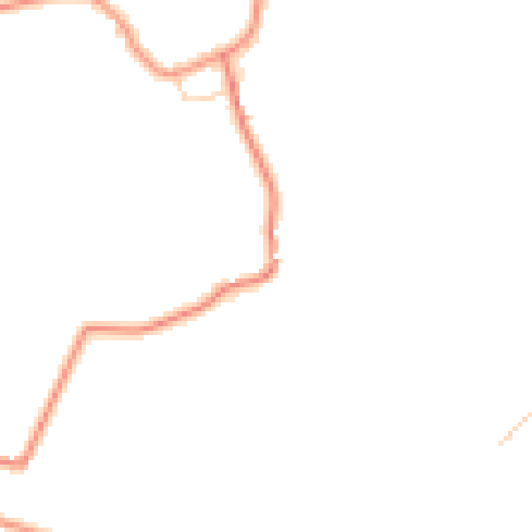 Daytime road noise heatmap for HG3 3JS