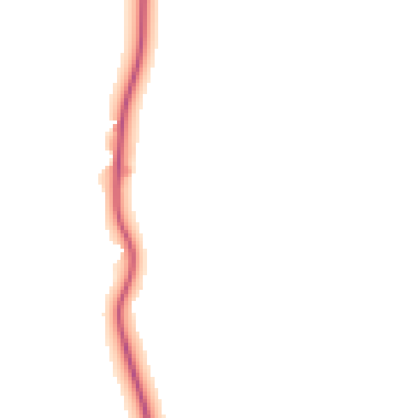 Night-time road noise heatmap for HG3 3NE
