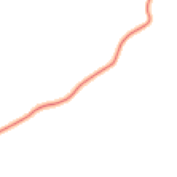 Daytime road noise heatmap for HG3 3PJ