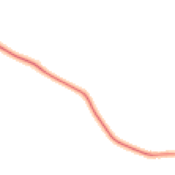 Daytime road noise heatmap for HG3 3RX
