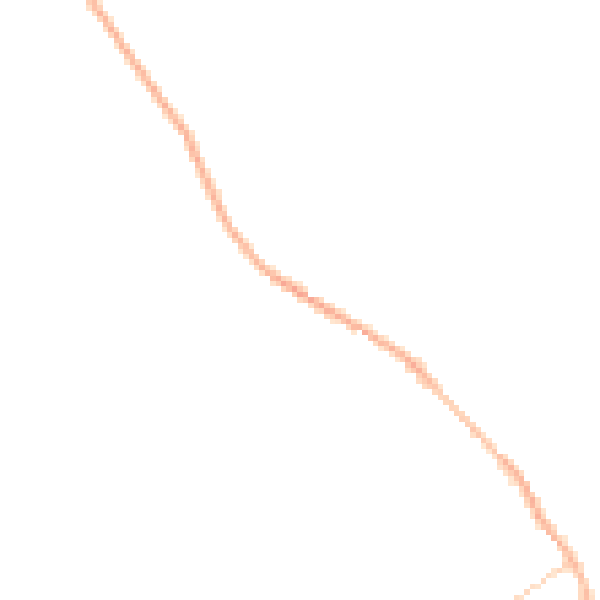 Night-time road noise heatmap for HG3 4BG