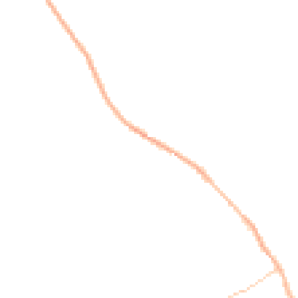 Night-time road noise heatmap for HG3 4BP