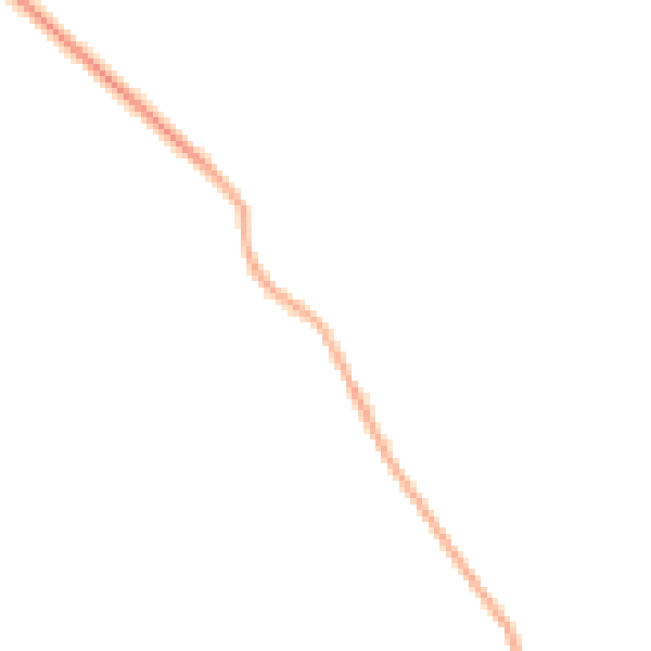 Night-time road noise heatmap for HG3 4DA