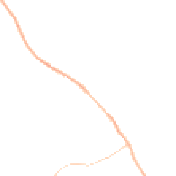 Night-time road noise heatmap for HG3 4DZ