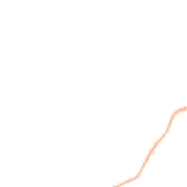 Night-time road noise heatmap for HG3 5JN