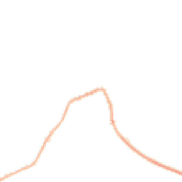 Night-time road noise heatmap for HG3 5JZ