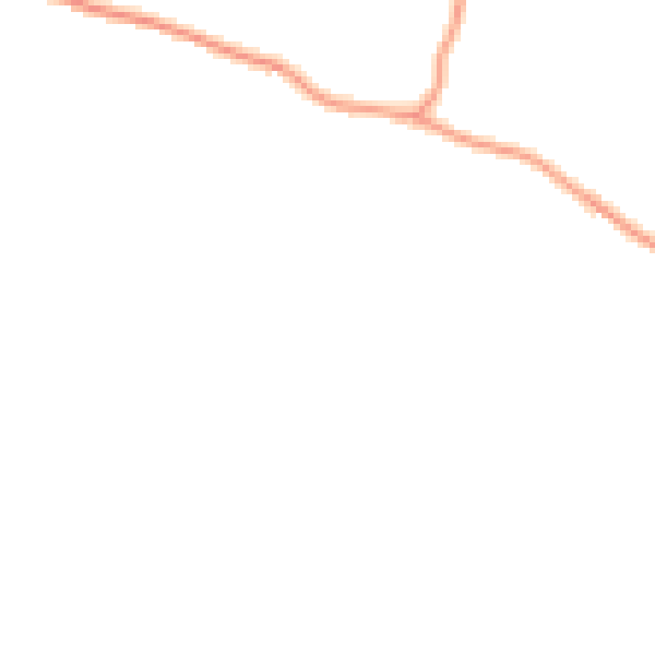 Night-time road noise heatmap for HG3 5QN
