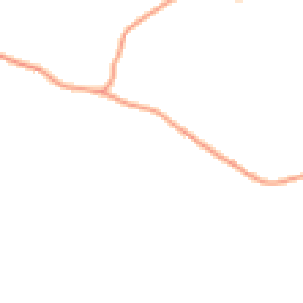 Night-time road noise heatmap for HG3 5QY