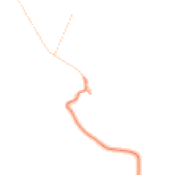 Daytime road noise heatmap for HG3 5ST