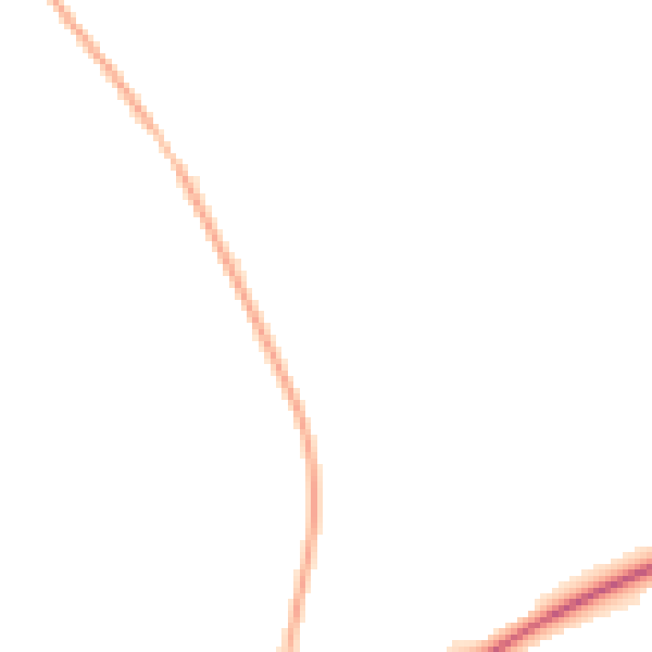 Night-time road noise heatmap for HP1 3AU