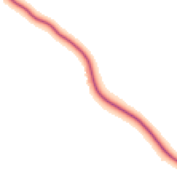 Daytime road noise heatmap for HP1 3BP