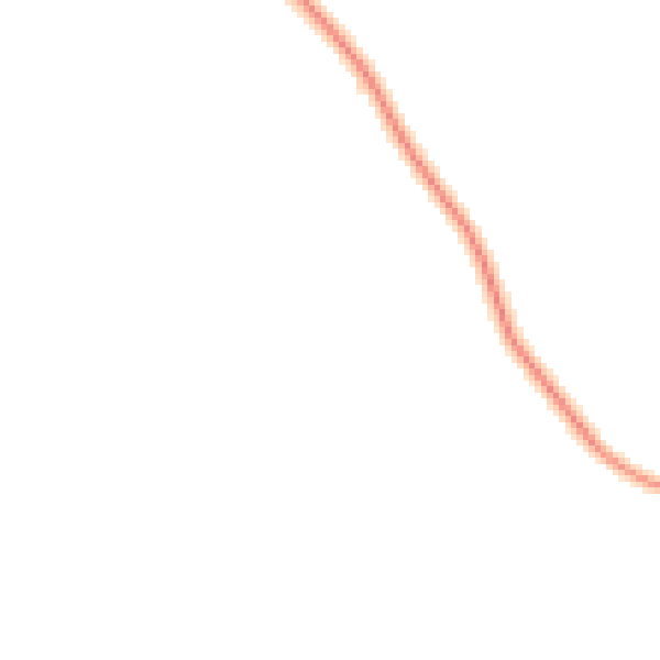 Daytime road noise heatmap for HP1 3DB