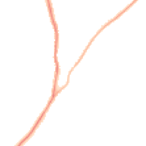 Night-time road noise heatmap for HP10 0AE