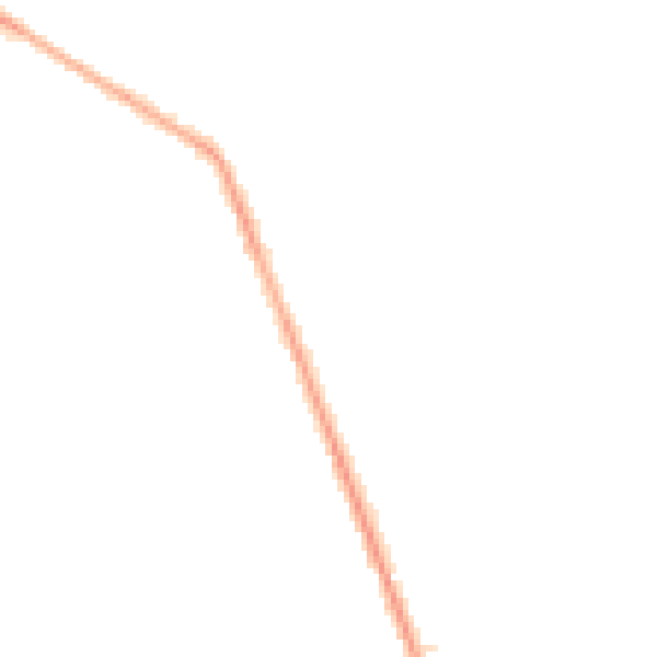 Night-time road noise heatmap for HP10 8AR