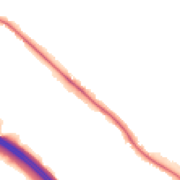 Night-time road noise heatmap for HP10 9EF