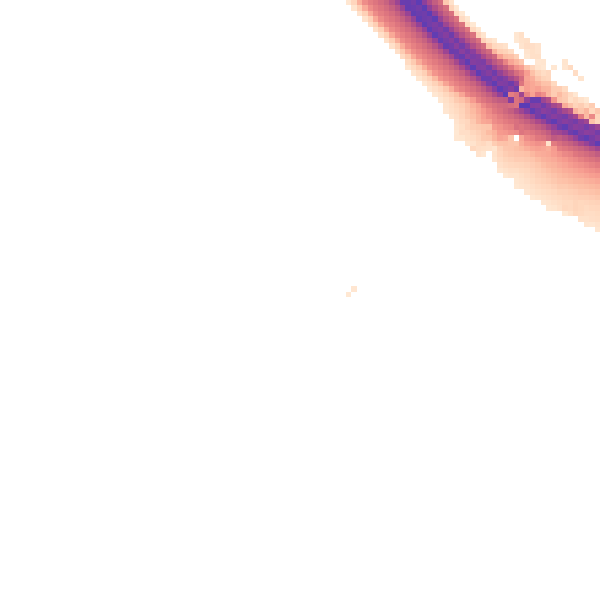 Night-time road noise heatmap for HP10 9NS