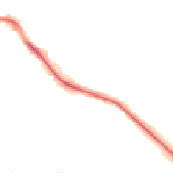 Night-time road noise heatmap for HP11 1AT