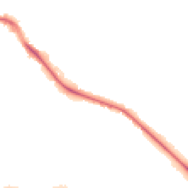 Night-time road noise heatmap for HP11 1AU