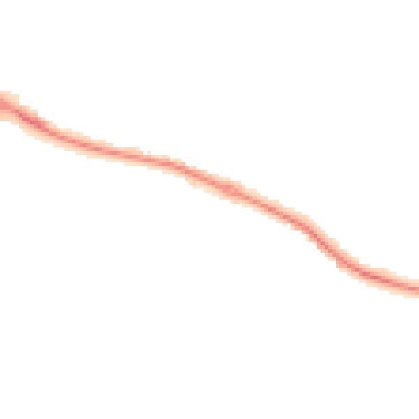 Night-time road noise heatmap for HP11 1DF