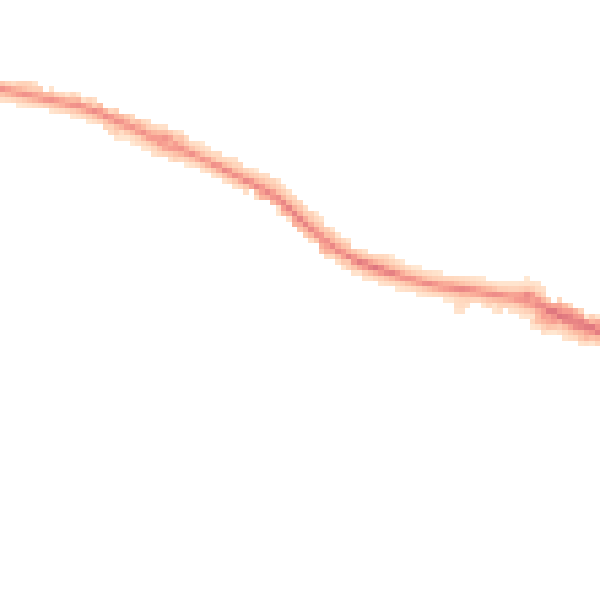 Night-time road noise heatmap for HP11 1DJ