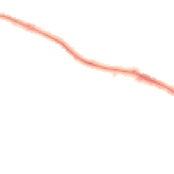 Night-time road noise heatmap for HP11 1DL