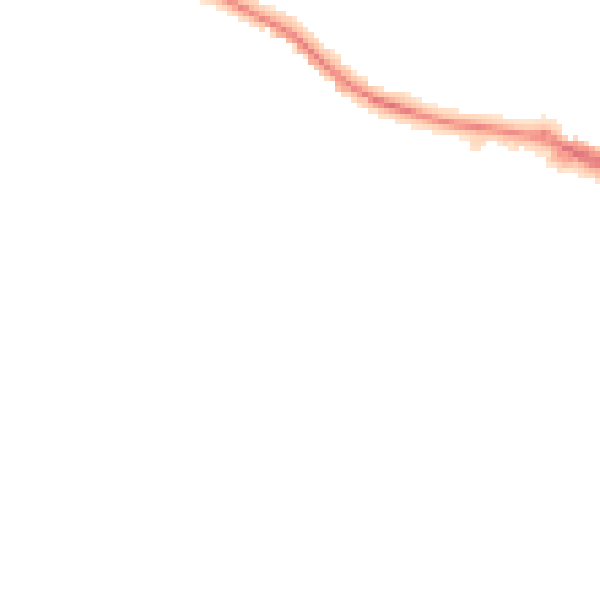 Night-time road noise heatmap for HP11 1DR
