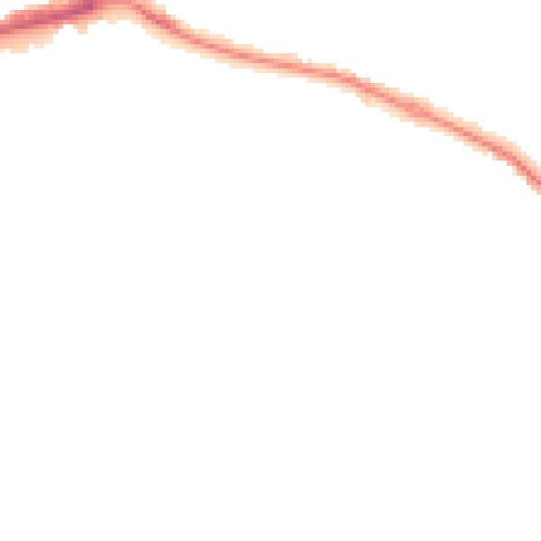 Night-time road noise heatmap for HP11 1DZ