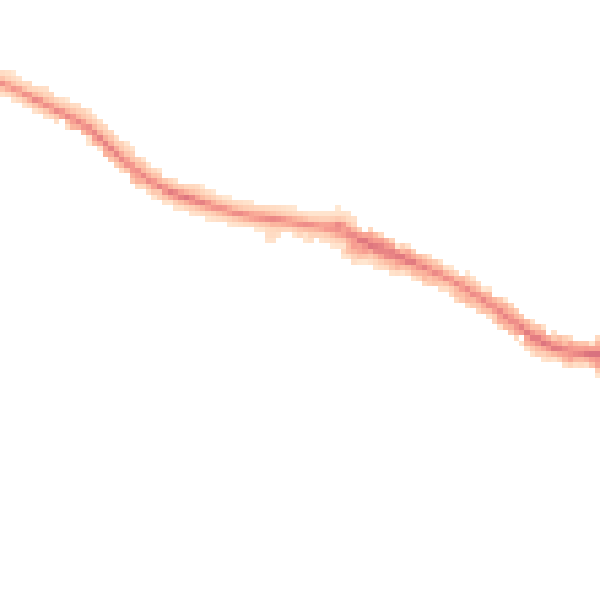 Night-time road noise heatmap for HP11 1FW