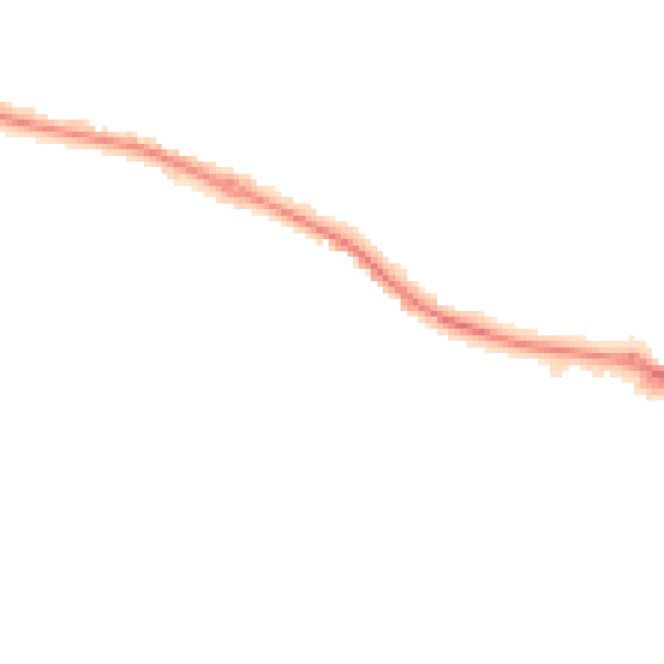 Night-time road noise heatmap for HP11 1QU