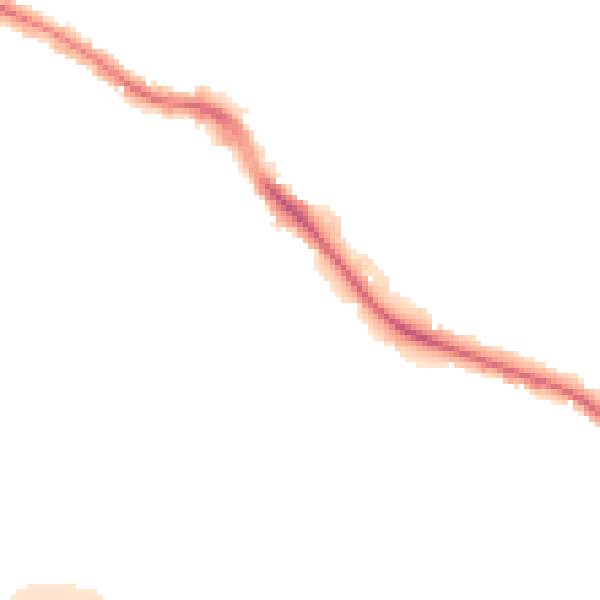 Night-time road noise heatmap for HP11 1RZ