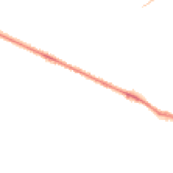 Night-time road noise heatmap for HP11 2FN