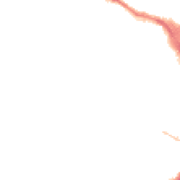 Night-time road noise heatmap for HP11 2JH