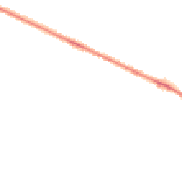 Night-time road noise heatmap for HP11 2NJ