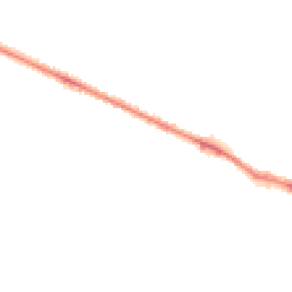 Night-time road noise heatmap for HP11 2NL