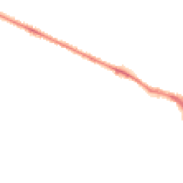 Night-time road noise heatmap for HP11 2QS