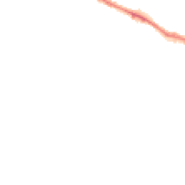 Night-time road noise heatmap for HP11 2SS