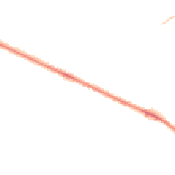 Night-time road noise heatmap for HP12 3AB