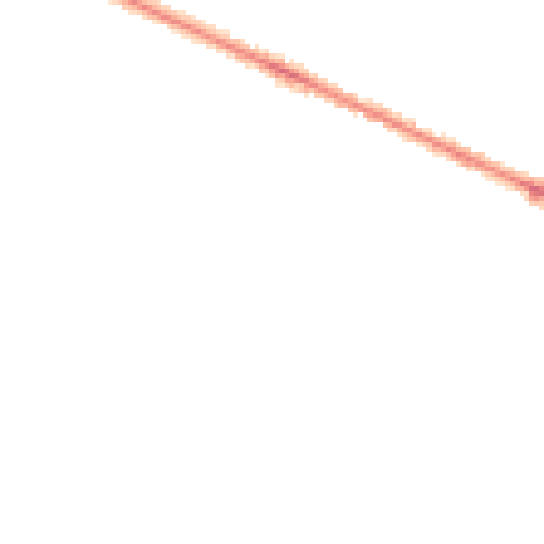 Night-time road noise heatmap for HP12 3DG