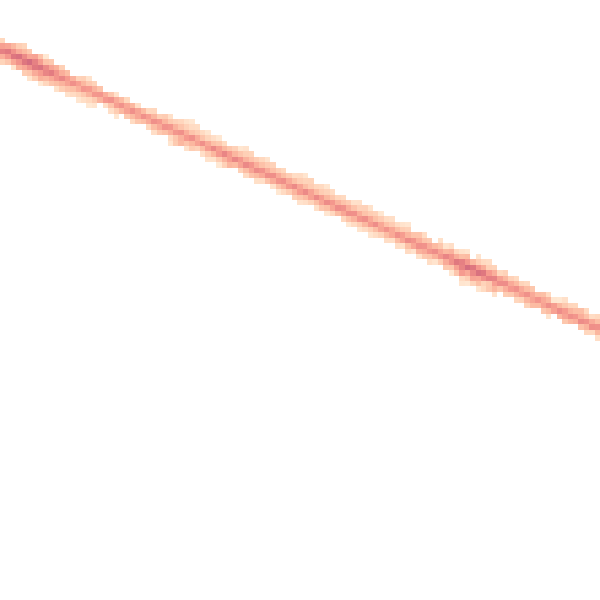 Night-time road noise heatmap for HP12 3ER