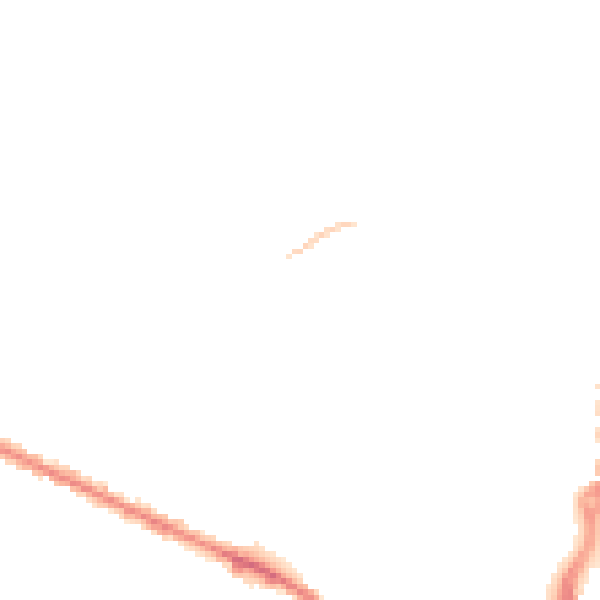 Night-time road noise heatmap for HP13 5SR